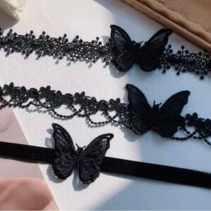 Butterfly Choker 3pc Set